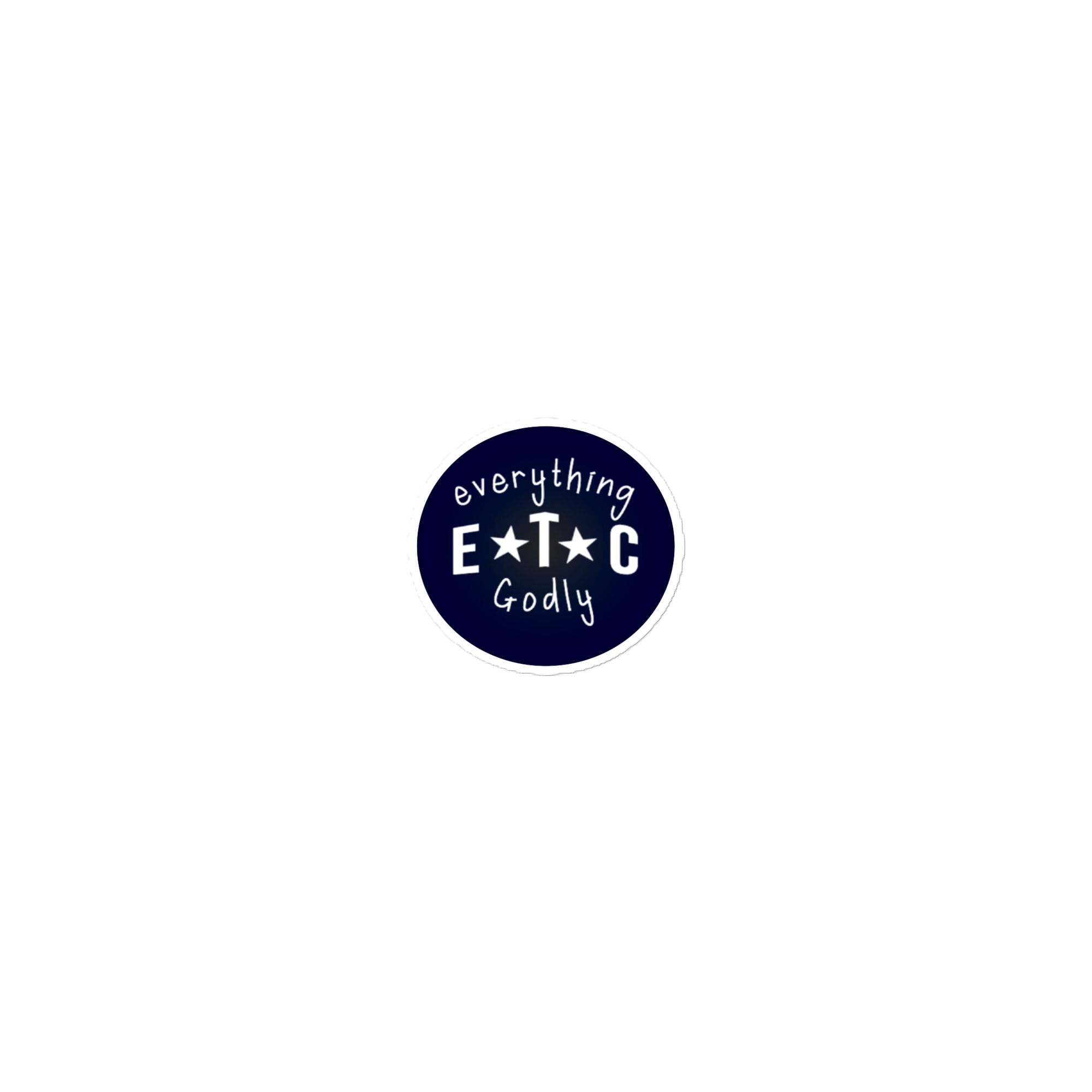 ETC Icon Bubble-free sticker - Image 4