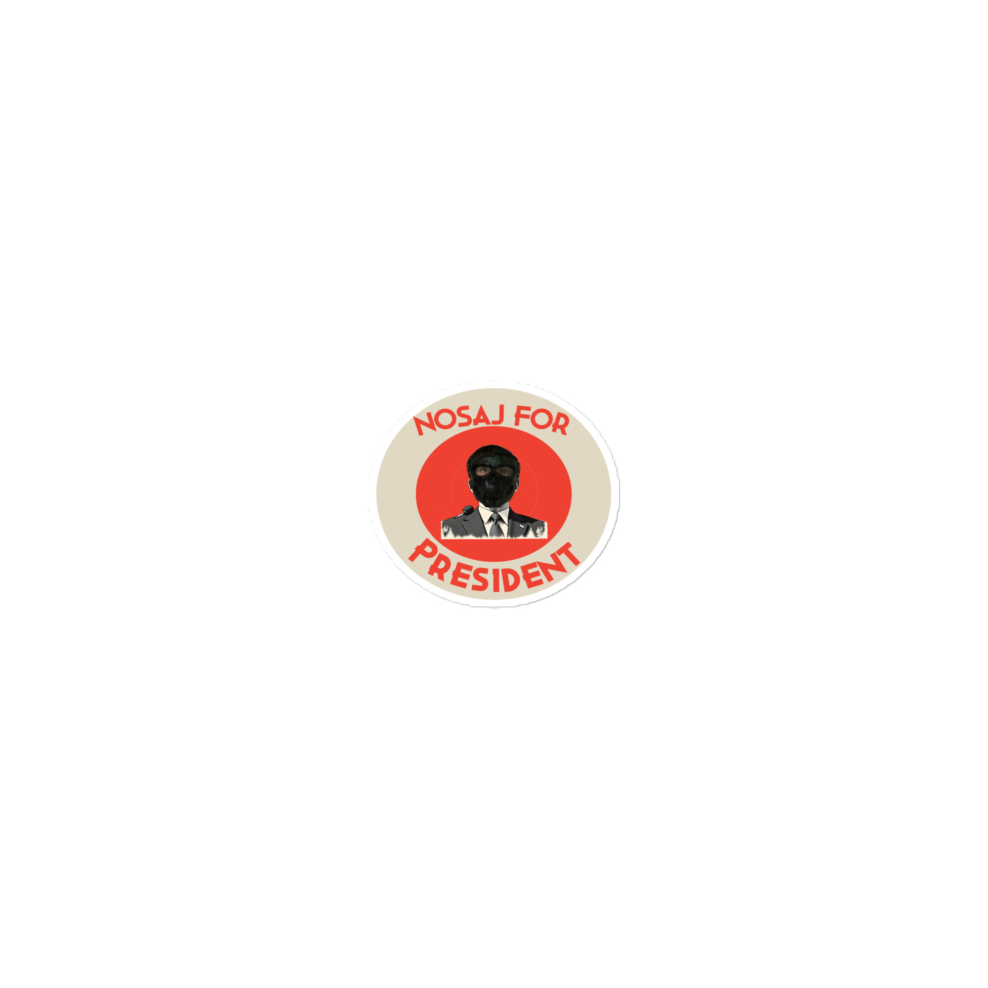 Nosaj For President Japanese Bubble-free sticker - Image 4