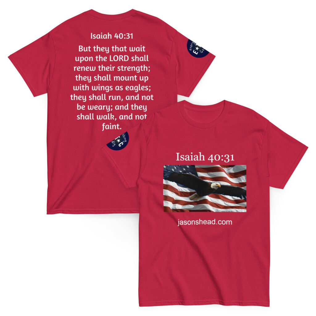 Isaiah 40:31 Unisex classic tee