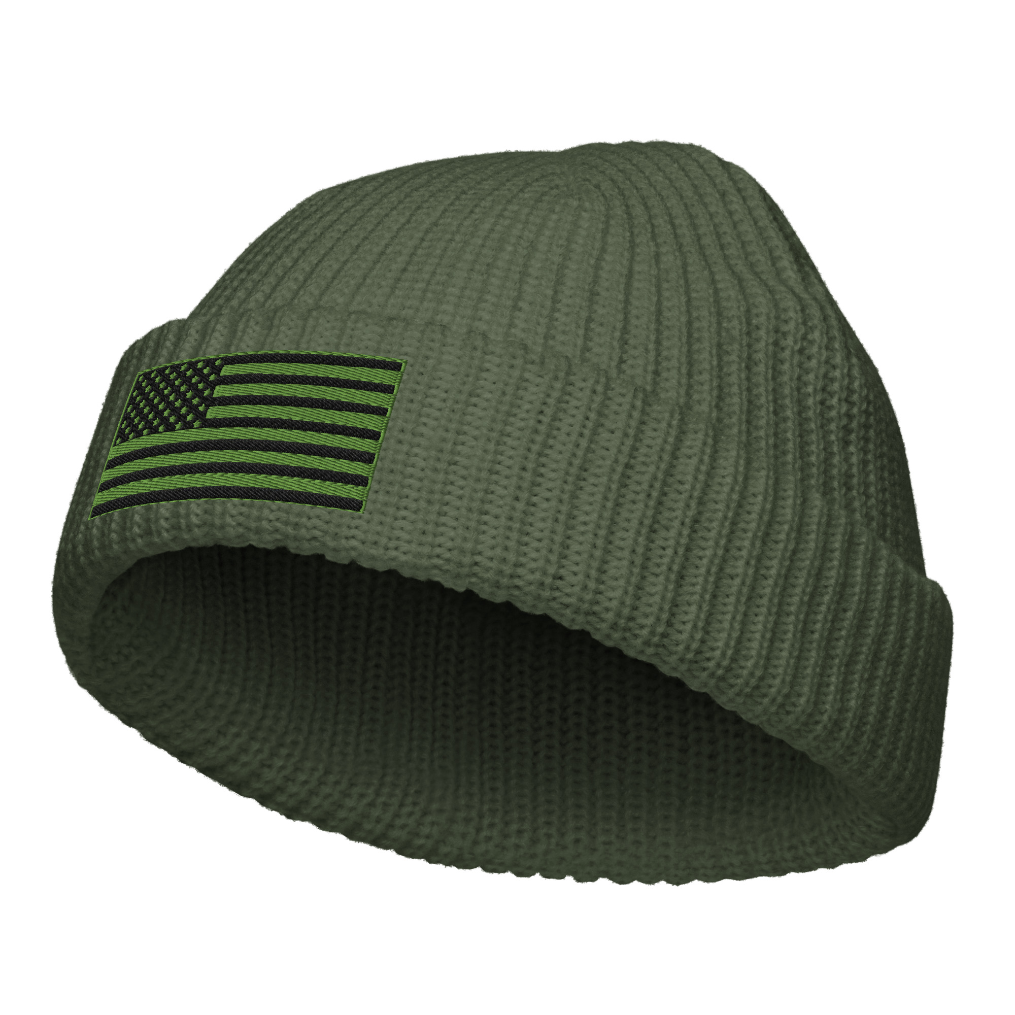 US Flag Fisherman beanie